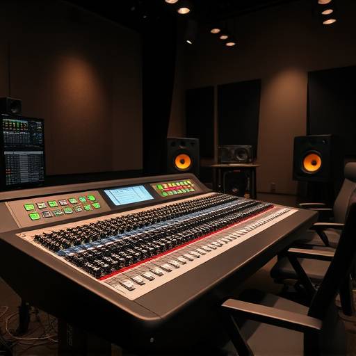 Processus de mixage audio professionnel